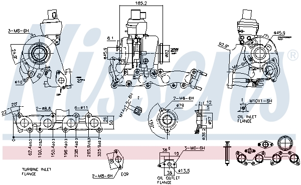 Turbo NISSENS 93079