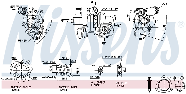 Turbo NISSENS 93282