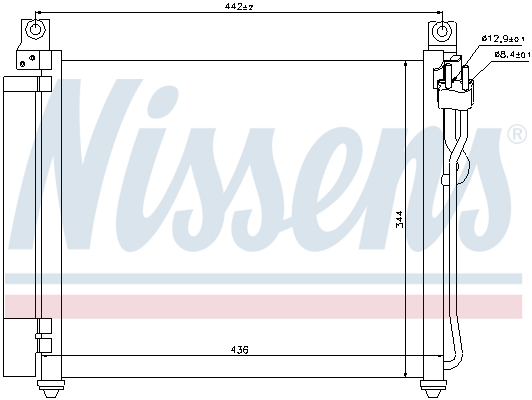 Condenseur de climatisation NISSENS 940172