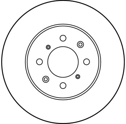 Jeu de 2 disques de frein TRW DF3021