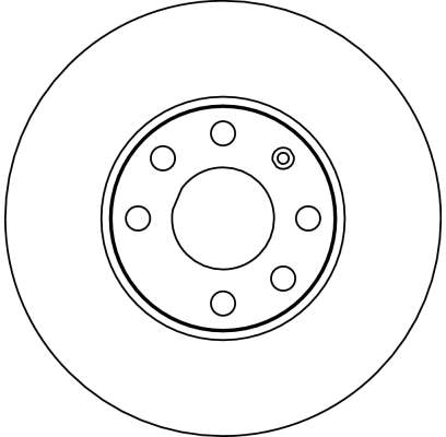 Jeu de 2 disques de frein TRW DF4042