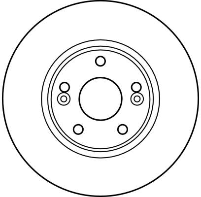 Jeu de 2 disques de frein TRW DF4179