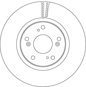 Jeu de 2 disques de frein TRW DF6689