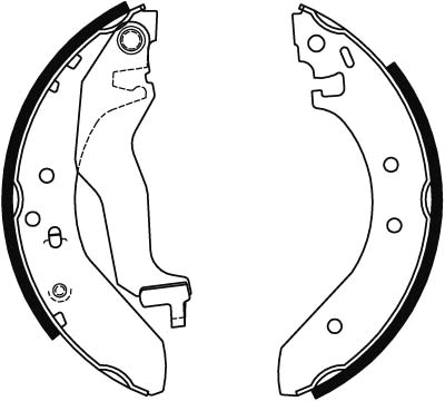 Mâchoires de frein TRW GS6246