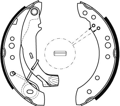 Mâchoires de frein TRW GS8467