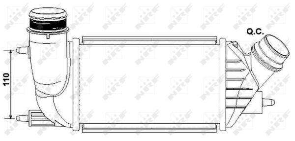 Intercooler (échangeur) NRF30242