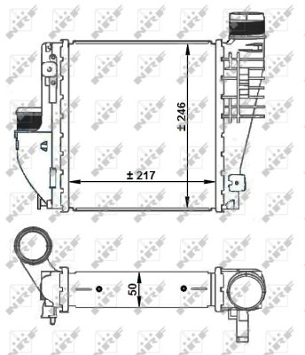 Intercooler (échangeur) NRF30924