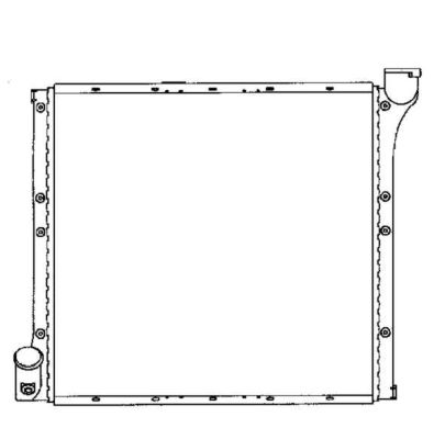 Radiateur refroidissement moteur NRF 503001