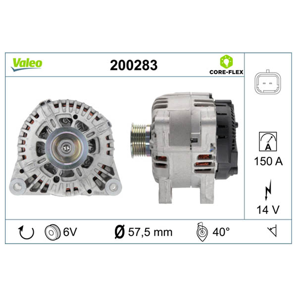 Alternateur VALEO 200283