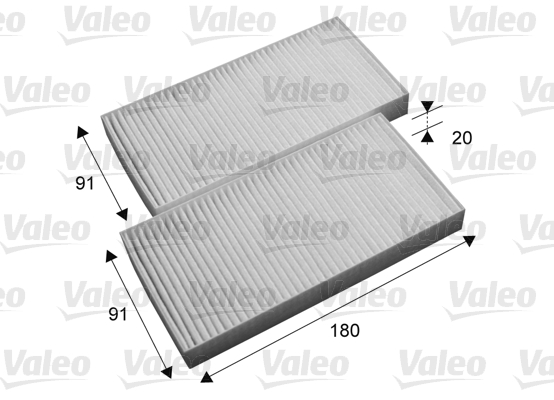 Filtre d'habitacle VALEO 715696