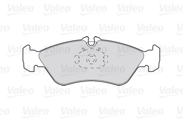 Jeu de 4 plaquettes de frein VALEO 301046