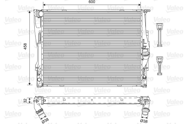 Radiateur refroidissement moteur VALEO 701576