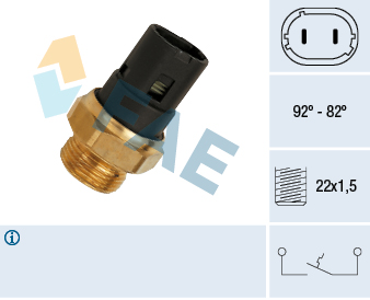 Manocontact de température (ventilateur de radiateur) FAE 37250