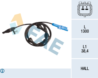 Capteur ABS FAE 78089