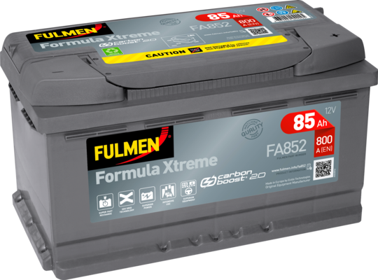 FULMEN - Batterie voiture 12V 95AH 800A (n°FA955) - Carter-Cash