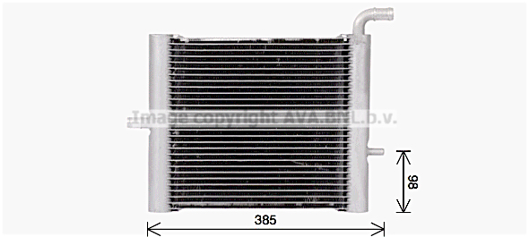 Radiateur refroidissement moteur AVA QUALITY COOLING AU2334