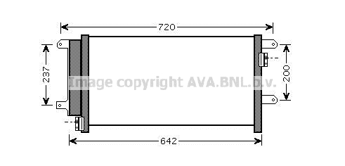 Condenseur AVA QUALITY COOLING IVA5089D