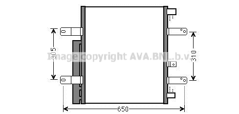 Condenseur AVA QUALITY COOLING ME5238D