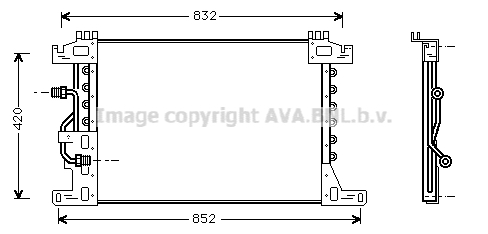 Condenseur AVA QUALITY COOLING MEA5144