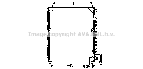 Condenseur AVA QUALITY COOLING MEA5199