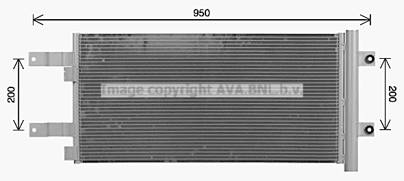 Condenseur AVA QUALITY COOLING MN5140D