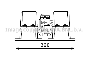 Pulseur d'air AVA QUALITY COOLING MN8086