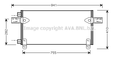 Condenseur AVA QUALITY COOLING MNA5020