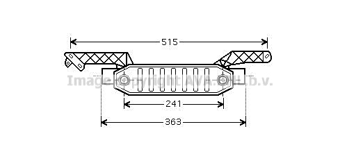 Radiateur d'huile AVA QUALITY COOLING PE4402