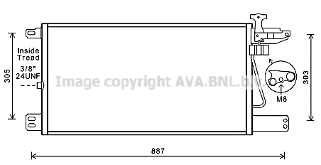 Condenseur AVA QUALITY COOLING SC5034