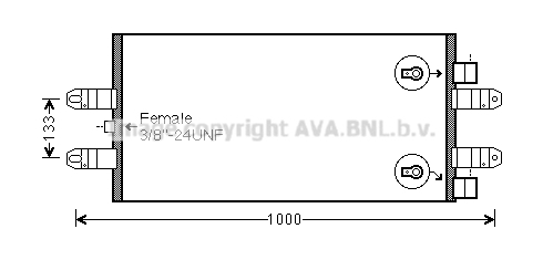 Condenseur AVA QUALITY COOLING SC5047