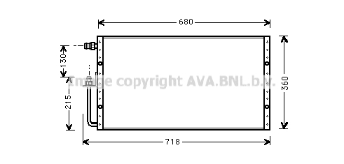 Condenseur AVA QUALITY COOLING UV5096