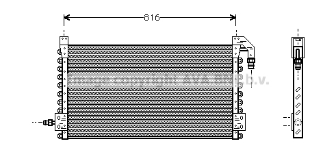 Condenseur AVA QUALITY COOLING VL5014