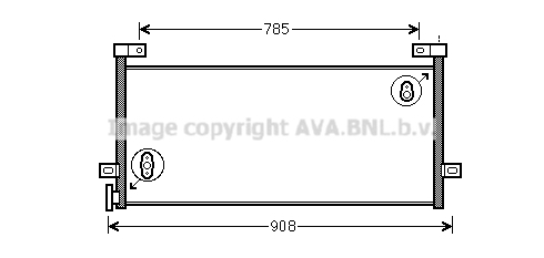 Condenseur AVA QUALITY COOLING VL5081