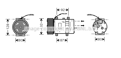 Compresseur AVA QUALITY COOLING VLAK030