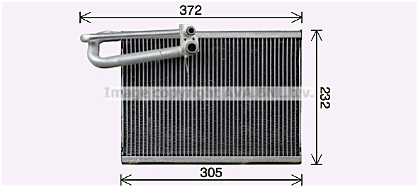 Evaporateur AVA QUALITY COOLING VLV101