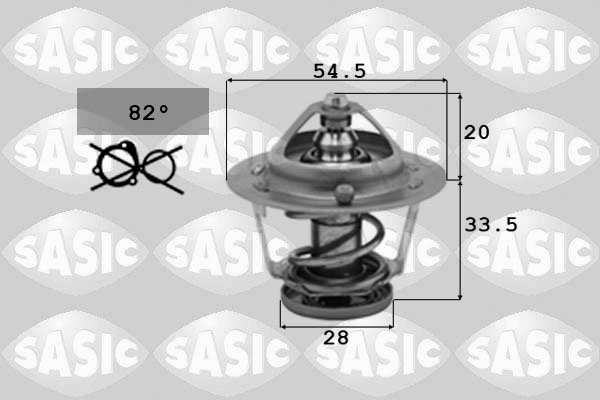 Thermostat d'eau SASIC 3306041