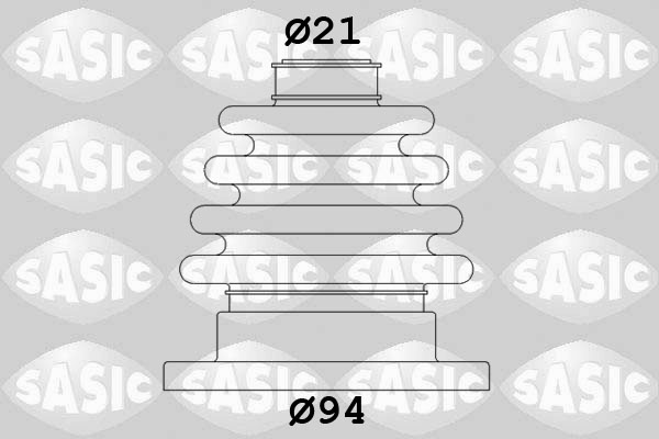 Soufflet de cardan SASIC 4003444