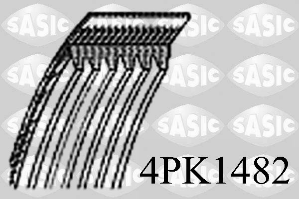 Courroie d'accessoires SASIC 4PK1482