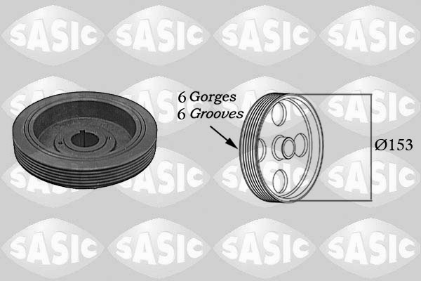 Poulie Damper SASIC 5150G30