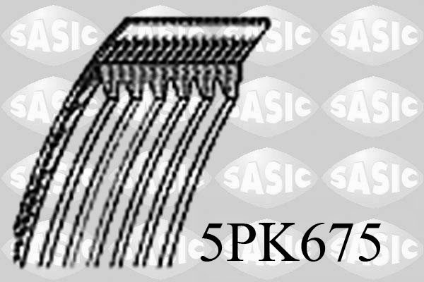 Courroie d'accessoires SASIC 5PK675