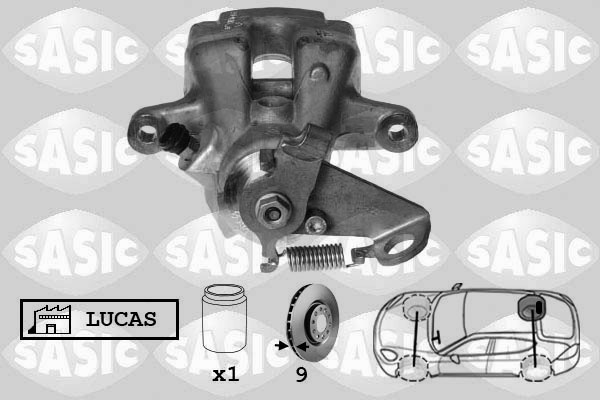 Etrier de frein SASIC 6500035