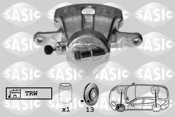 Etrier de frein SASIC 6500046