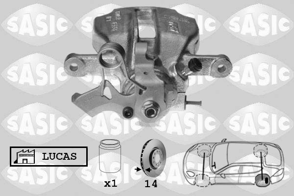 Etrier de frein SASIC 6500076