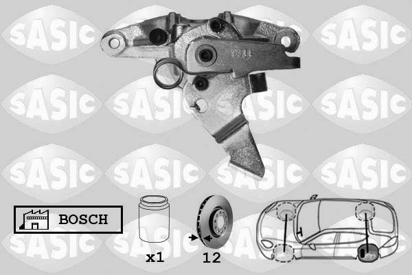 Etrier de frein SASIC 6504008