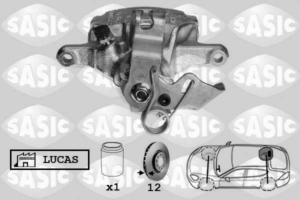 Etrier de frein SASIC 6504033