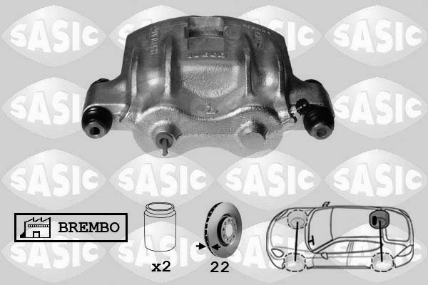 Etrier de frein SASIC 6506040