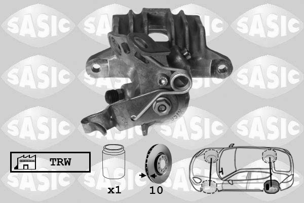 Etrier de frein SASIC 6506138