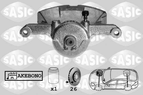 Etrier de frein SASIC 6506181