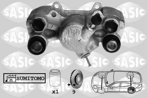 Etrier de frein SASIC 6506204