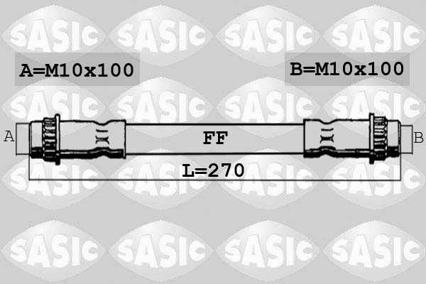 Flexible de frein SASIC 6600045